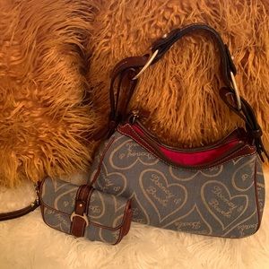 Dooney &  Bourke vintage denim bag